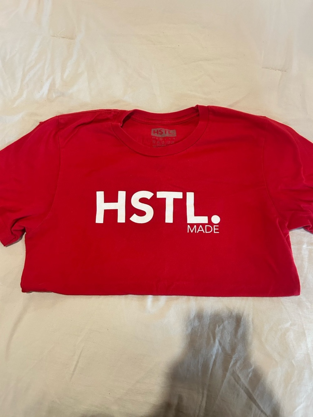 HSTL. Made Men's Short Sleeve T-Shirt in Red